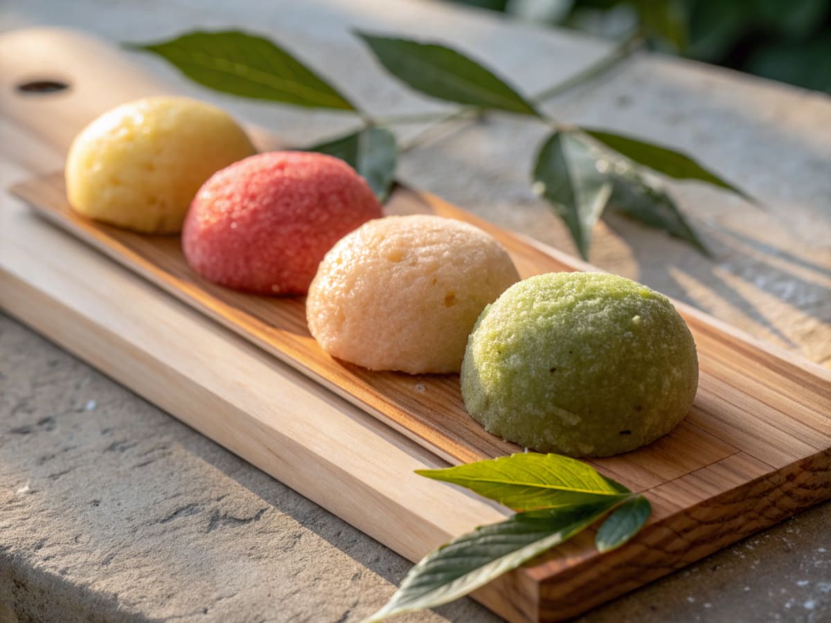 직접 기른 흑미와 유기농 밤 한산모시떡