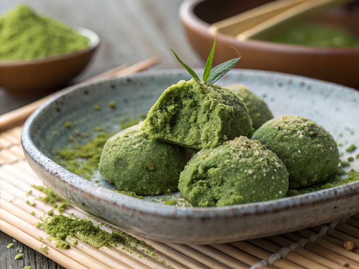 국내산 재료로 만든 전통 한산모시떡의 건강한 맛