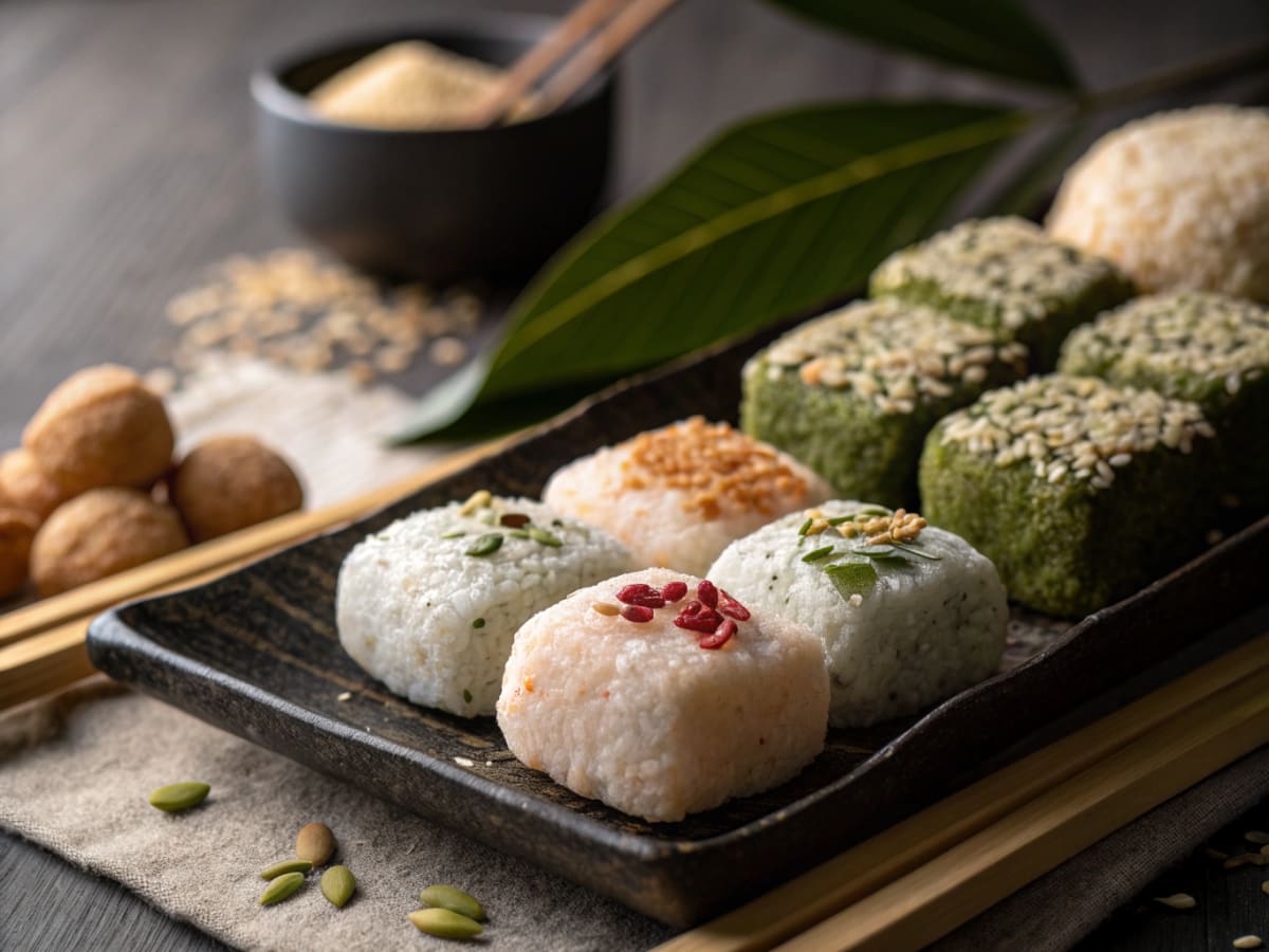 한산모시떡, 유기농 흑미떡의 비밀