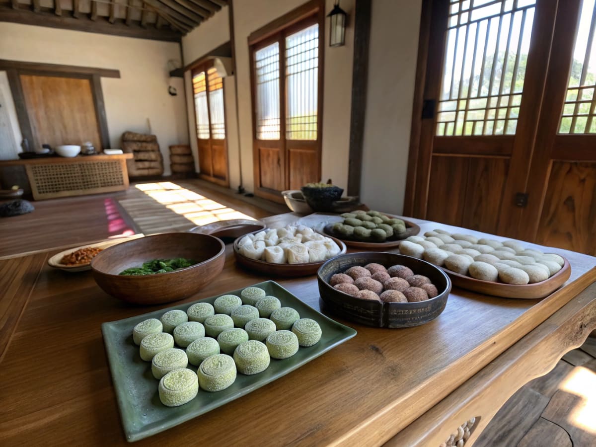 직접 재배한 한산모시떡의 건강한 매력 소개