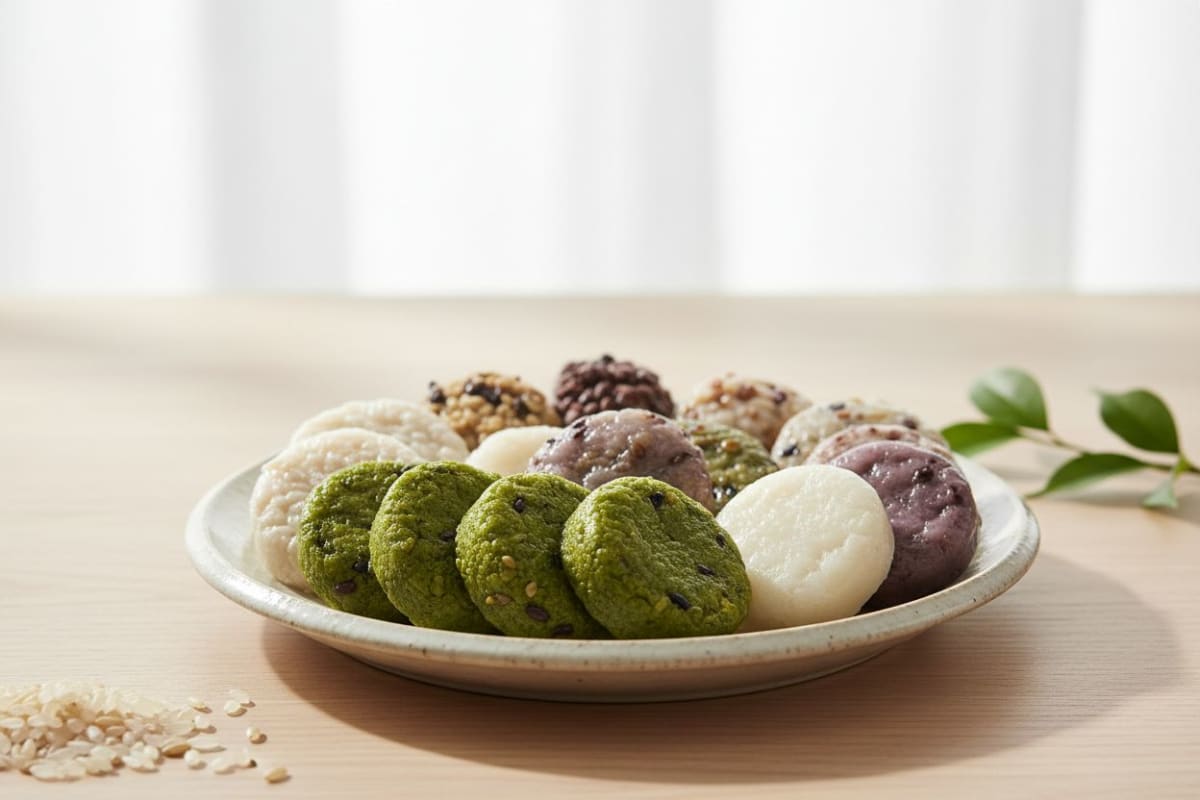 떡이 굽지 않고 찌는 전통 숙성 비법과 장점