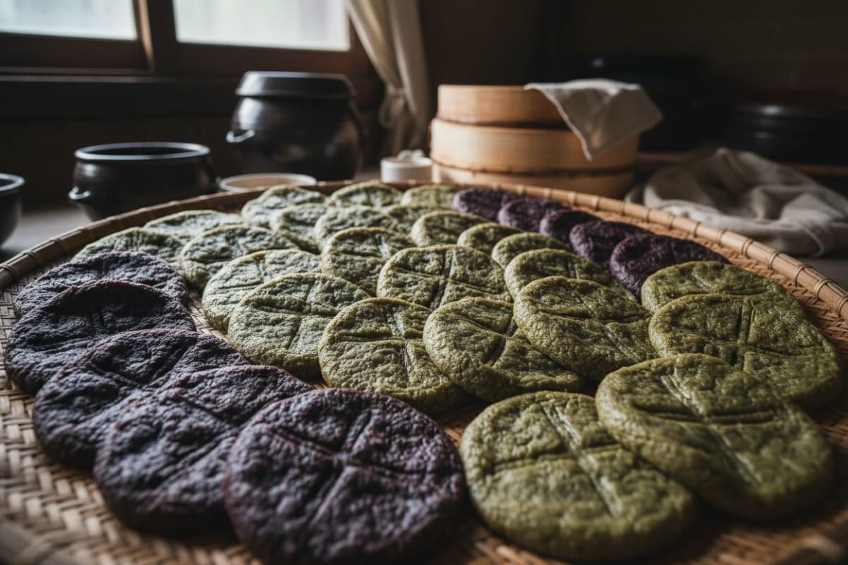 장인정신 담긴 흑미 쑥 모시잎 수제떡 이야기