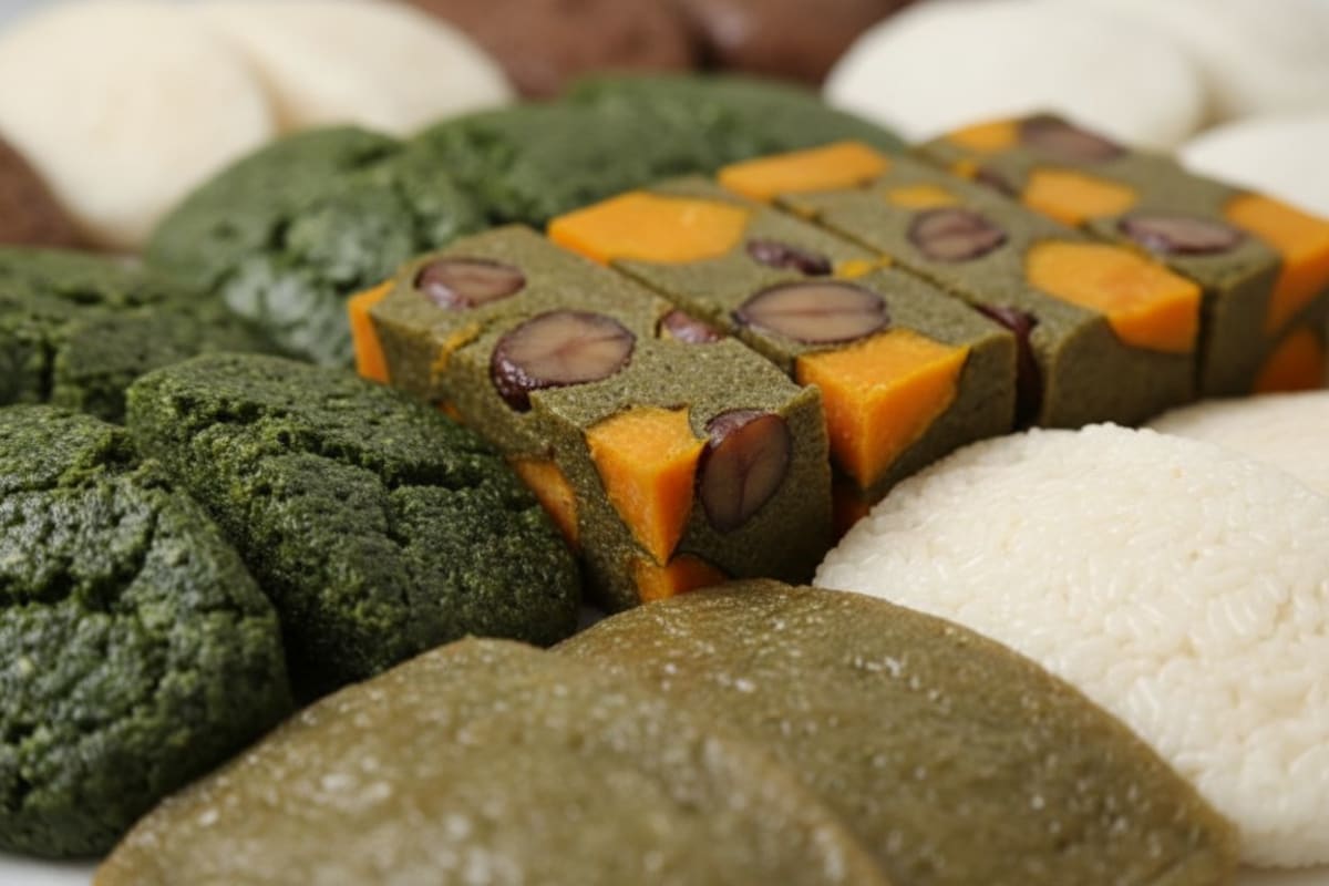 유기농 밤 호박 영양떡 건강한 선물 선택