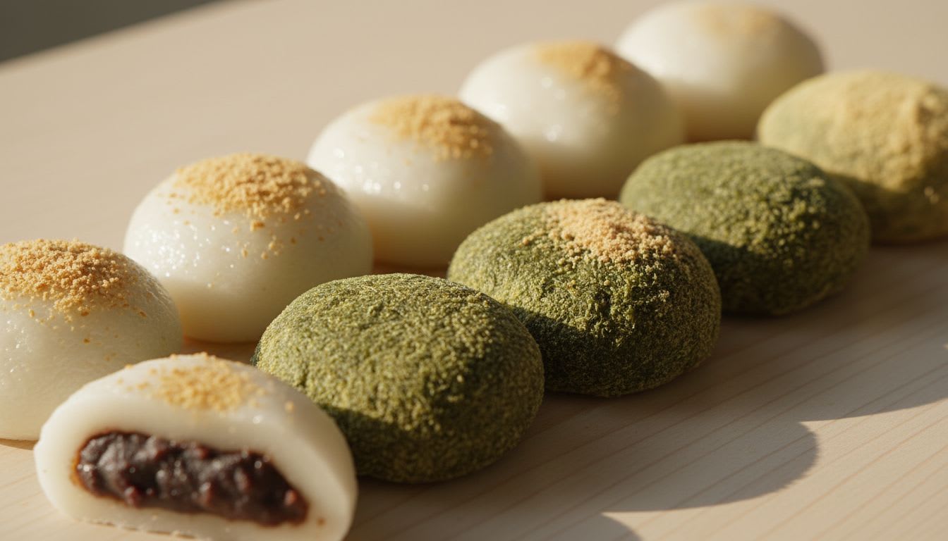 찹쌀떡과 모시떡 무엇이 다를까 맛과 건강을 위한 현명한 선택