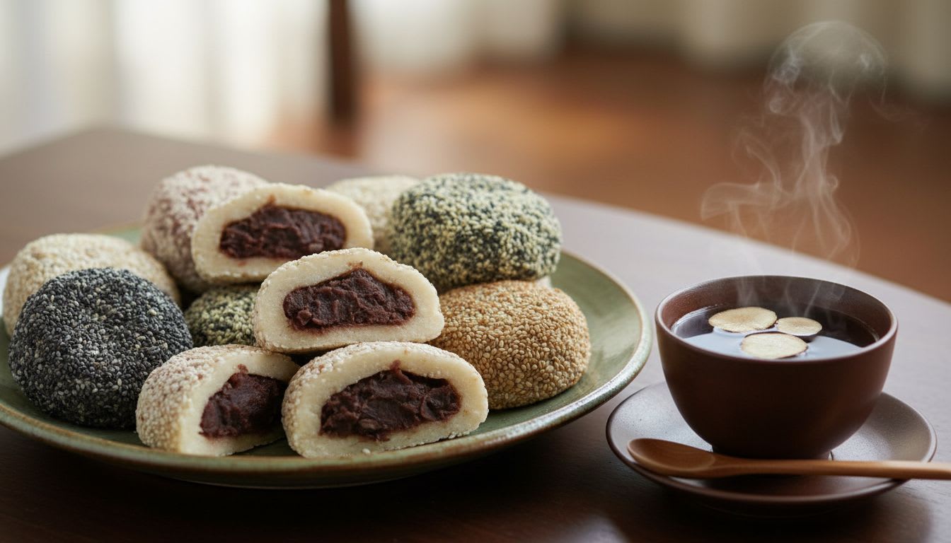 모시떡과 쌍화차 환상의 궁합으로 즐기는 전통