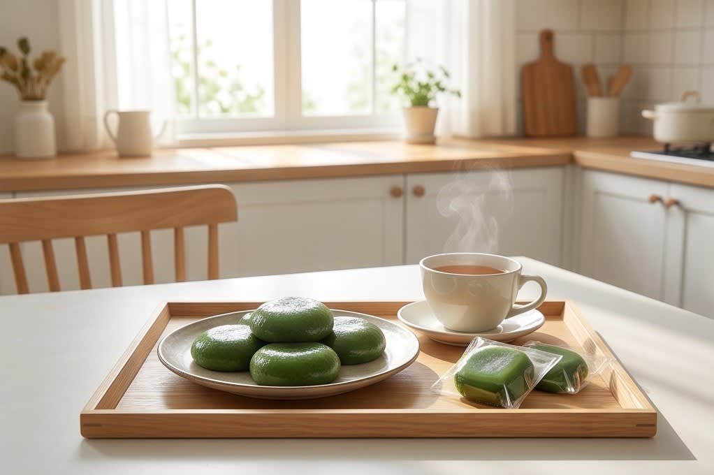 바쁜 아침 든든하게 아이도 잘 먹는 송선담떡집 한산모시떡의 비결